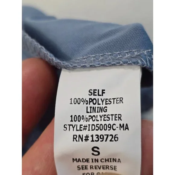 PinkBlush Blue Lace Mesh Overlay Maxi Dress Small Boho Fairy Feminine Empire Wai - Picture 5 of 8